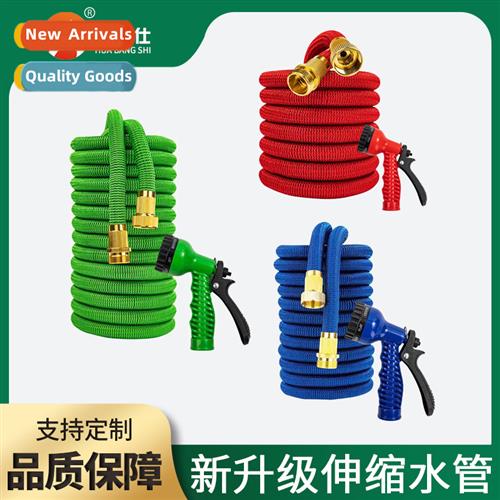 Garden hose gourd cloth 3 times telescopic water butler car