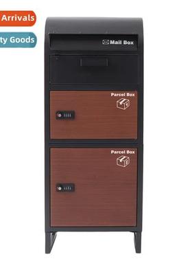 Newspaper box simple mailbox outdoor wall mounted mailbox si