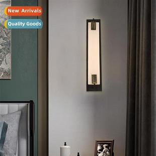 Full copper Yunshi wall lamp living room TV background wall