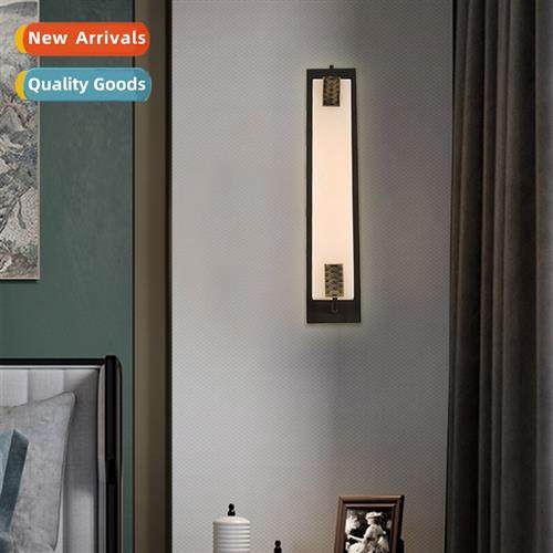 Full copper Yunshi wall lamp living room TV background wall