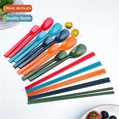 Childrens spos  chopsticks set  silice spos  chopsticks two