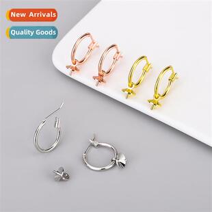 Copper Embryo Earring Clasp Ftings Mobile Dual Purpose Earri