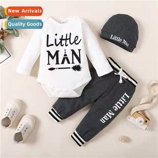 letters top winter sleeved printed new 2022 fall Boys