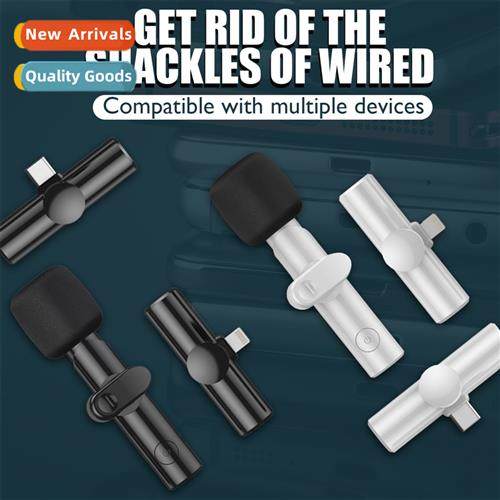 Wireless lavalier microphe cell phe live microphe outdoor re