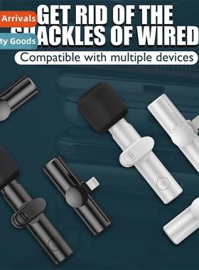 Wireless lavalier microphe cell phe live microphe outdoor re