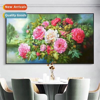 Cross stch new hmade thread embroidery modern living room si