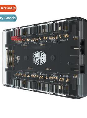 2-in-1 Expansi Box ARGB PWM HUB Hub 1 in 6 Port Expansi 3 Pi