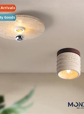 Japanese wabi-sabi style entry hallway ceiling light modern