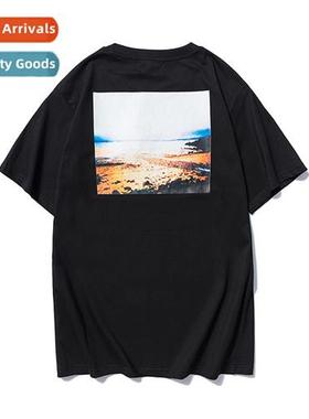 Tide California Limed T-shirt FOG ESSENTIALS Hip Hop Loose S