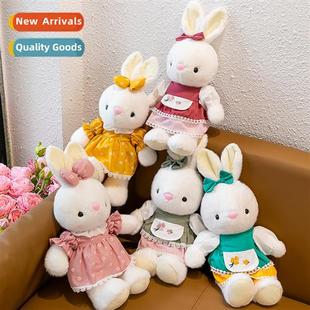 girls warm rabb sleep bed toys plush doll Yasu Cute