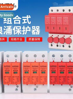 SPD surge protector household lightning arrester 220V photov