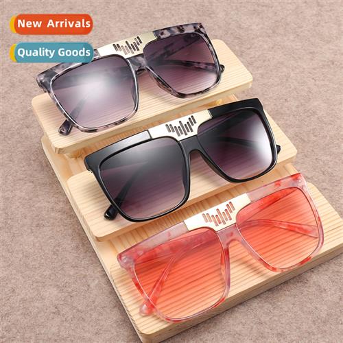 20019 New Large Frame Trendy Sunglasses Retro Mens Sunglasse