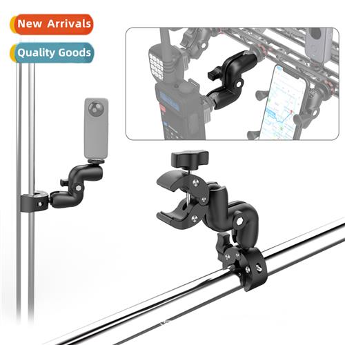 Sports camera upgraded  double head clip bracket Z extensi a