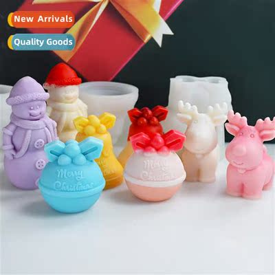 Candle Aroma Mould Christmas Decorati Silice Mould Plaster A