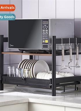 Kchen microwave oven shelf put chopsticks dishes dishes plat