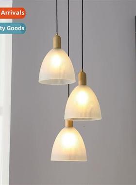 Scinavian dining room restaurant three chelier Japanese beds