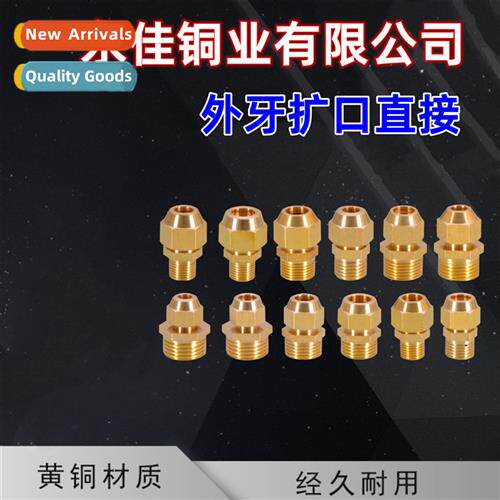 All-copper 4-point external wire flare  1 minute 2 minutes 3