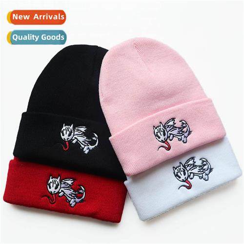 DragToothless Pullover HatThe Drag Tamer Embroidered Kn HatW