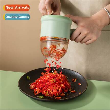 Garlic puree god electric garlic beater no manual pull garli