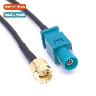 RF RF cnecting cable FAKRA Z type male lg to SMA male RG174