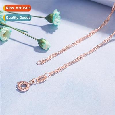 n necklace female  collarbe chain tide single chain wh chain