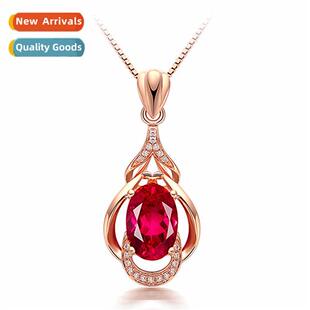 n pige blood red tourmaline pendant colored gemste pendant n