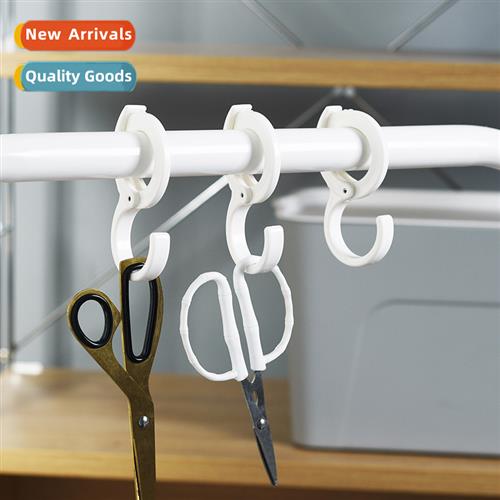 Plastic snap- multifunctial S-shaped clos drying hooks kchen