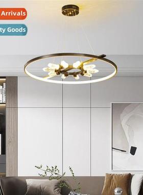 All copper art round chelier LED copper crystal star chelier