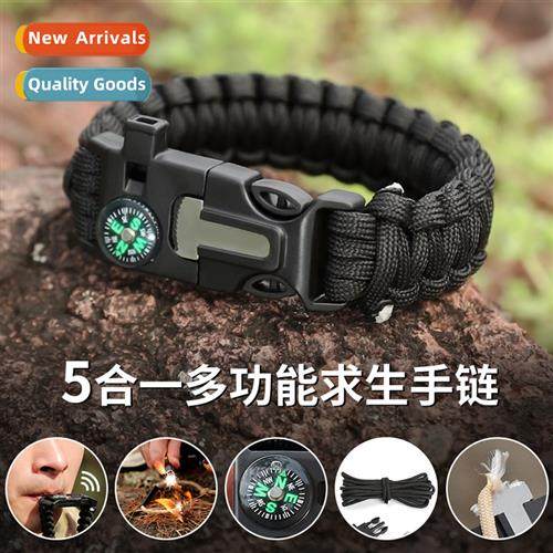 Multifunctial bracelet wilderness survival men outdoor defen