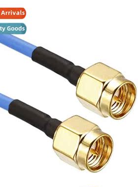 Coaxial RF Adapter Cable SMA Male to SMA Male RG405 Semi-Fle