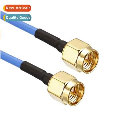 Coaxial RF Adapter Cable SMA Male to SMA Male RG405 Semi-Fle
