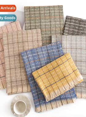 Tassel plaid scarf winter new cream sweet sister wind commut