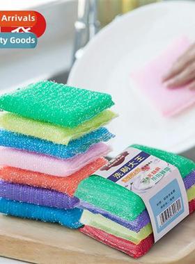 Spge Scrubbers 4 Pieces Brush & Scrub King Kchen Wipes Dishw