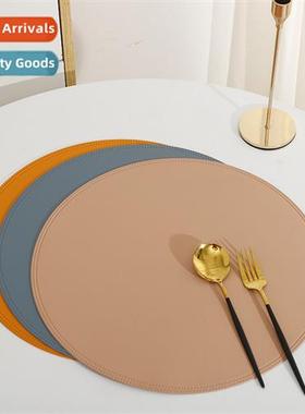 Placemats kchen n-slip table mats diameter 38CM pressed doub