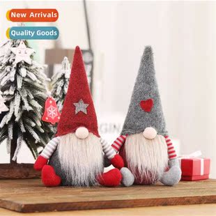 doll faceless wind old orna Christmas man decorati