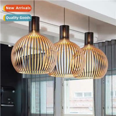 Japanese-style solid wood chelier creative persaly restauran