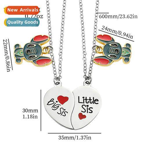 Europe and  Uned States new Stch love lettering couple neckl