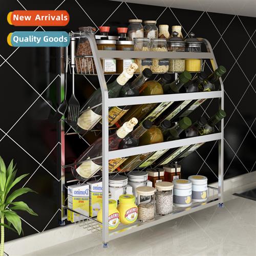 Kchen shelf stainless steel household gods multifunctial spi