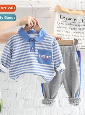 Boys spring su 2023 new childrens clos hsome casual sweater