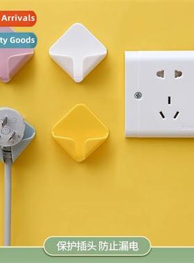 Creative power cord plug hooks hole-free hanging kchen outle