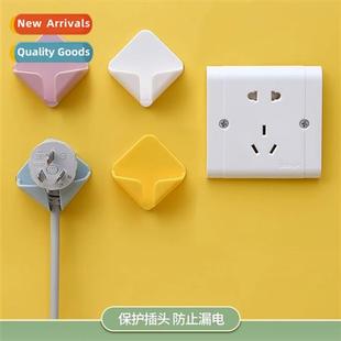 plug hooks kchen power outle hanging cord free Creative hole