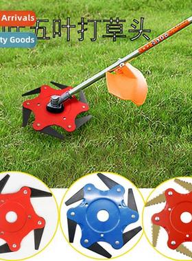 Lawnmower blades six-leaf haying head five-leaf garden blade