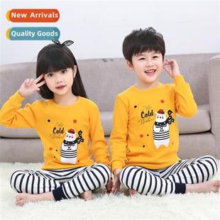 cott underwear sets Fall girls childrens boys pajam new