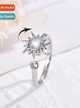 can be rotated sunflower ring female anti-anxiety sss reduct