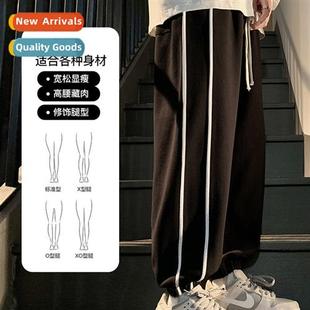 NASA gray sweat pants casual pants boys pants mens spring an