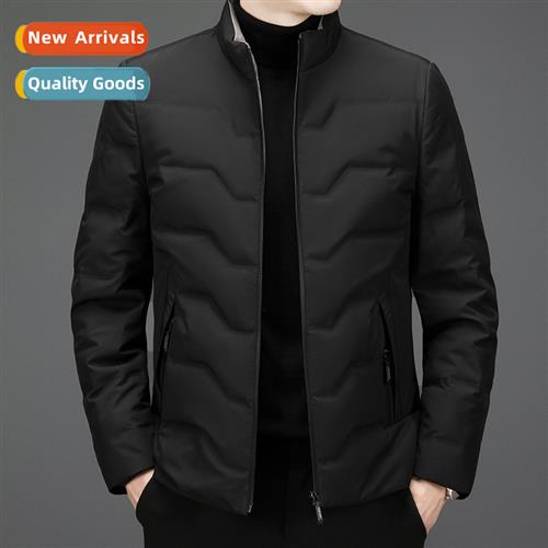Down jacket mens short lightweight fall and winter clothing