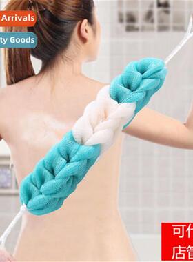 Bath towel back scrub bath flower large mud rubbing double-s