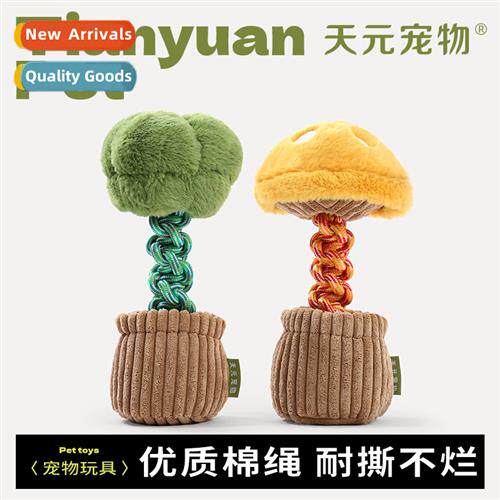 dog toys chewing teething rope knot toys sound relief artifa