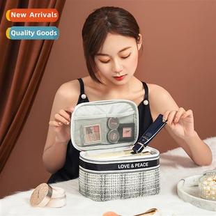 cosme handheld large capacy cosmetic New ins Korean bag wind