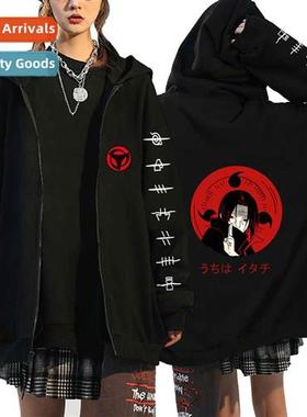 2022 Spring  Autumn new Naruto printed zipper sweater men  w
